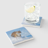 タイガーストーンコースター ストーンコースター (横)