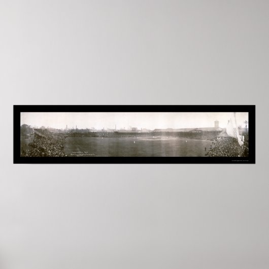 タイガースパイレーツ1909年シリーズ ポスター (正面)