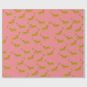 タイガースパターン ラッピングペーパー (フラット)