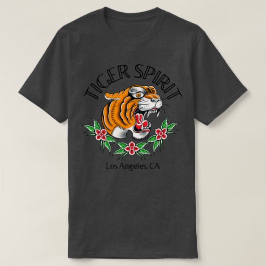 タイガースピリットLA Tシャツ (デザイン正面)