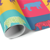 タイガースポップ・アートのアート ラッピングペーパー (ロールコーナー)