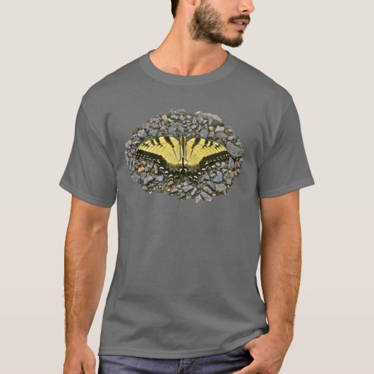 タイガースワローテイルチョウ 毎日がプレゼント Tシャツ (正面)