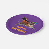 タイガースーパーヒーロー ペーパープレート (アングル)