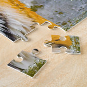 タイガース大きな猫。 ジグソーパズル (側面)