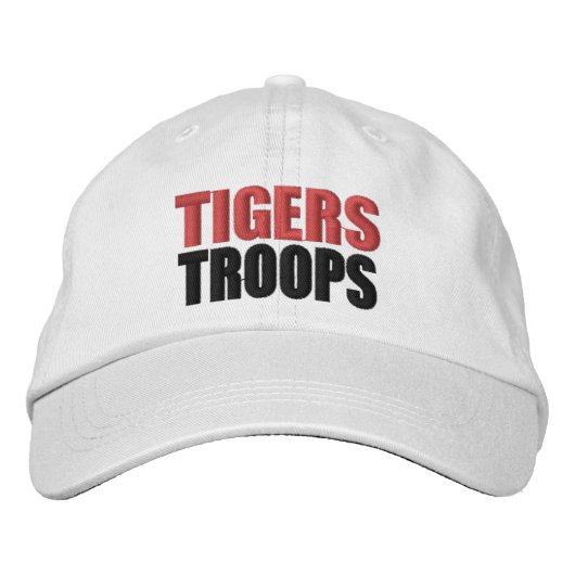 タイガース軍帽 刺繍入りキャップ (正面)