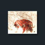 タイガース・イン・ザ・スノー キャンバスプリント<br><div class="desc">この美しい画像を追加して、あなたの家を明るくする。カスタマイズもし好き。キャンバスサイズとキャンバスの厚さを変更する。カスタマイズによって価格は異なる。何か探し違うてる？www.lrmediasolutions.com連絡で私に連絡する</div>