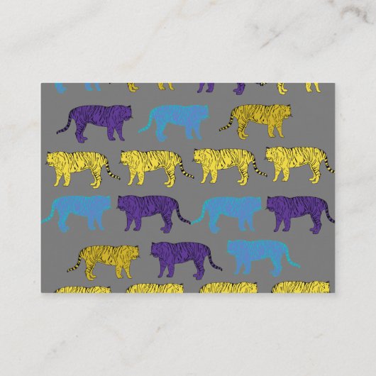 タイガース・カスタムプロフェッショナルカード 名刺 (裏面)