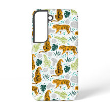 タイガース&トロピカル葉パターン