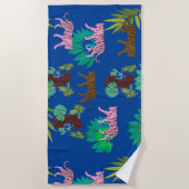 タイガース ビーチタオル (正面)