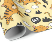 タイガース ラッピングペーパー (ロールコーナー)