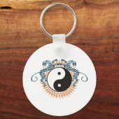 タイガース&陰陽 キーホルダー (正面)