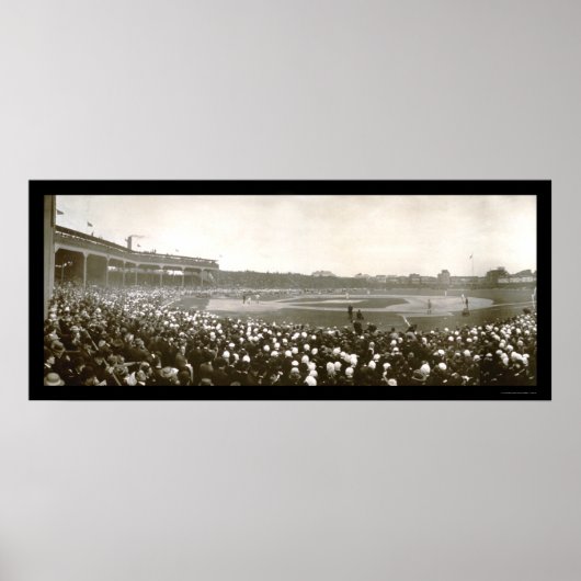 タイガースCUBSシリーズ写真1907 ポスター (正面)