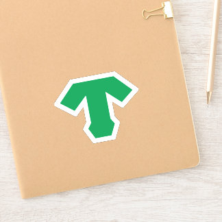 タイガースTビニールステッカー シール