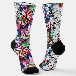 タイガーソックス |トラカラフルガーヘッドソックス ソックス