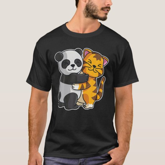 タイガータビー猫 Tシャツ (正面)