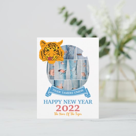 タイガータマーズユニオンハッピーニューイヤー2022 ポストカード (スタンド正面)