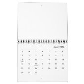 タイガーデザイン カレンダー (3月 2026)