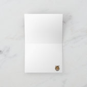 タイガーデザイン サンキューカード (内部)