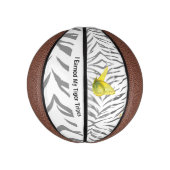 タイガートリペミニバスケットボール – 私は私のストライプを獲得 ミニバスケットボール (縦)