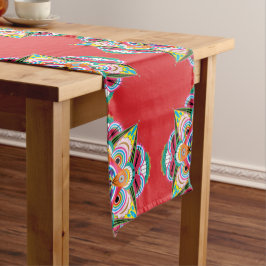 タイガードラゴンマンダラテーブルランナー（3サイズ） ロングテーブルランナー