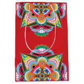 タイガードラゴンマンダラミディアム抱き枕 ミディアムペーパーバッグ (正面)