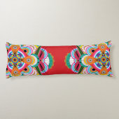 タイガードラゴンマンダラ抱き枕 ボディピロー (裏面)