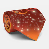 タイガーネックタイランニング銀河系スタリーナイト ネクタイ (ロール)