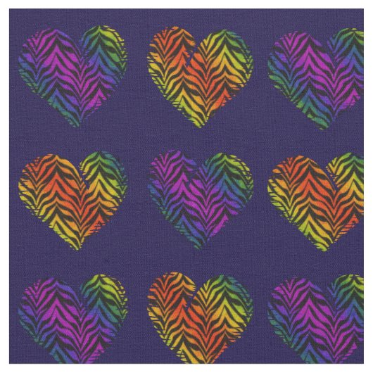 タイガーハート1 ファブリック (クローズアップ)