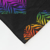 タイガーハート1 フリースブランケット (角)