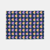 タイガーハート4 フリースブランケット (正面(横))