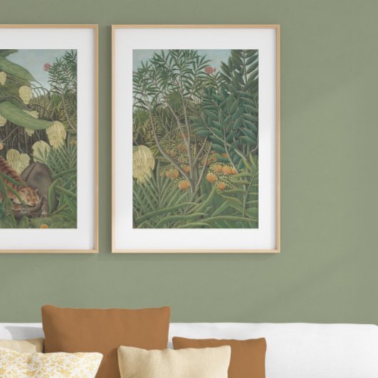 タイガーバッファロー2ジャングルリーフエフエメラデクページ 薄葉紙