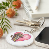 タイガーバレンタインデー キーホルダー (正面右)