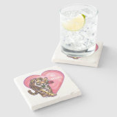 タイガーバレンタインデー ストーンコースター (横)