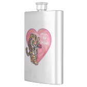 タイガーバレンタインデー フラスク (左)