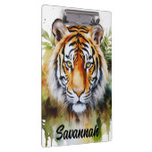タイガーパステルフラワーズサファリウォーターカラーサバンナ クリップボード (右)