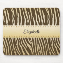 タイガーパターエレガントン茶色の金ゴールドストライプ動物