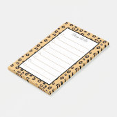 タイガーパーソナライズされたパターン ポストイット (アングル)