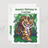 タイガーパーティーセンター インビテーションポストカード (正面/裏面)