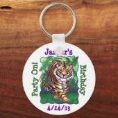 タイガーパーティーセンター キーホルダー (正面)