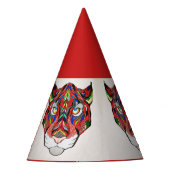 タイガーパーティーハット パーティーハット (正面)