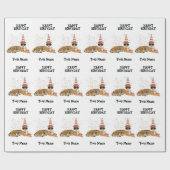 タイガーパーティー – 動物の誕生日パーティーボーイガール ラッピングペーパー (フラット)