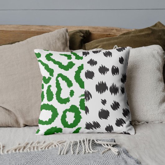 タイガーヒョウパーソナライズされたジャングル大きな猫動物 クッション