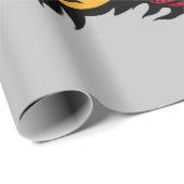 タイガーファイティングドラゴンラッピング紙 ラッピングペーパー (ロールコーナー)