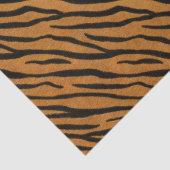 タイガーファーリアリスティックストライプのワイルドアニマルプリント 薄葉紙 (詳細)