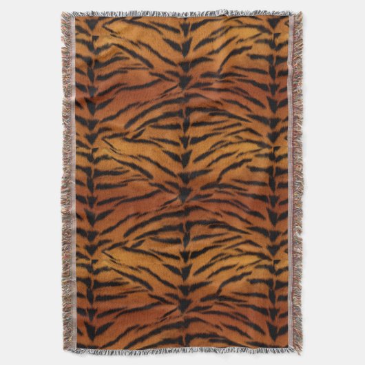 タイガーファー スローブランケット (正面縦)