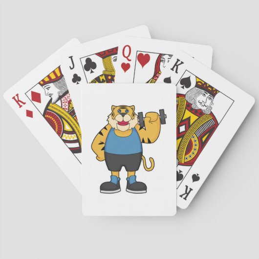 タイガーフィットネスダンベル トランプ (裏面)