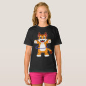 タイガーフィットネス体操スポーツ Tシャツ (正面フル)