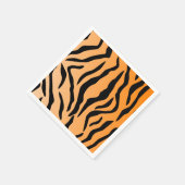 タイガーフェイクプリント スタンダードカクテルナプキン (角)