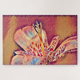 タイガーフラワー ジグソーパズル