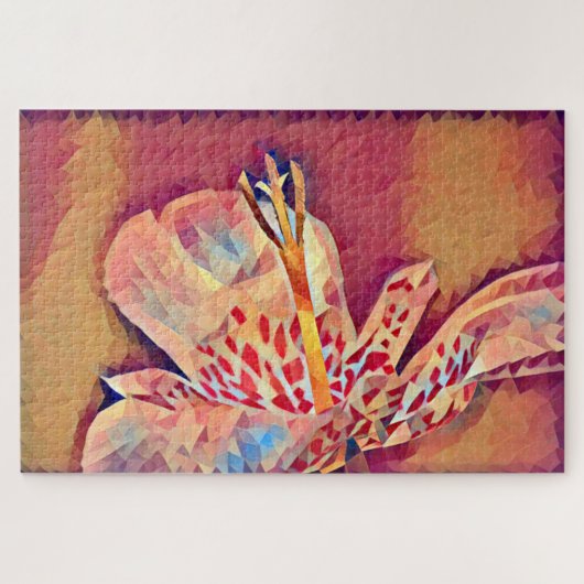 タイガーフラワー ジグソーパズル (横)